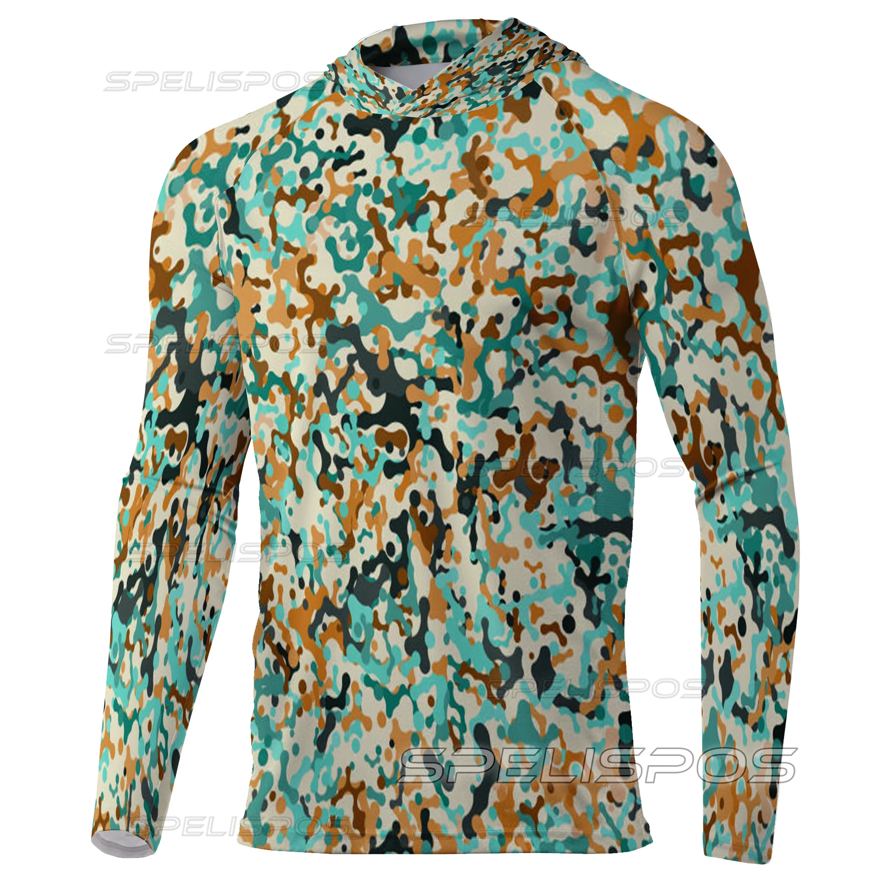 Running Gear Yacht - Kaus memancing UPF 50 + Hoodie