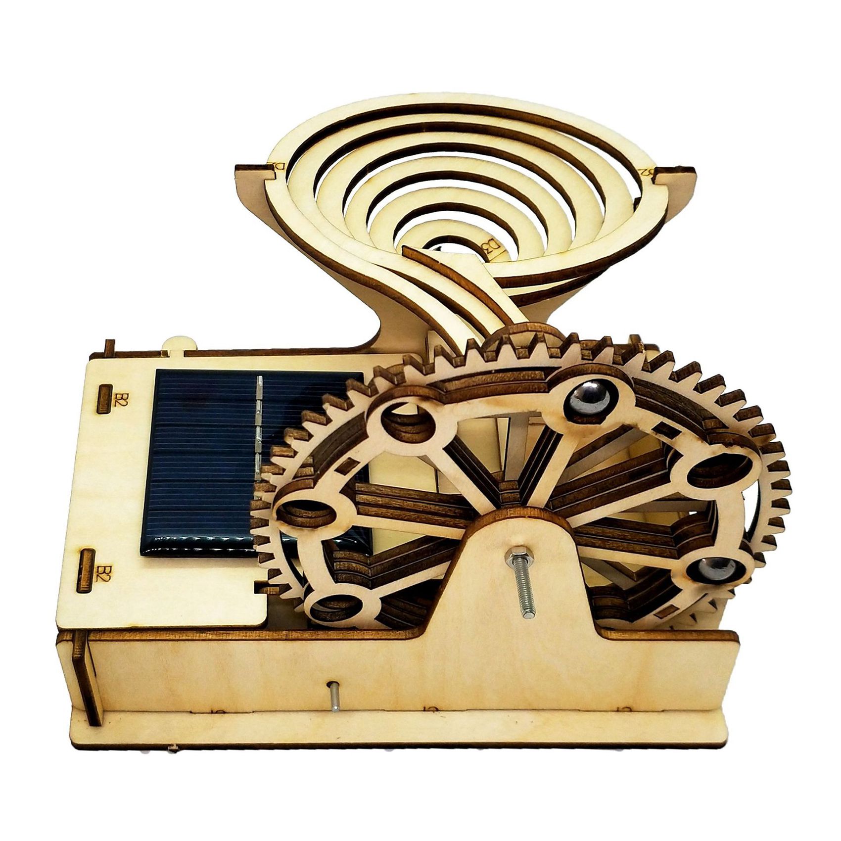 Running Gear Track - Kit Perakitan Model Puzzle DIY Bertenaga