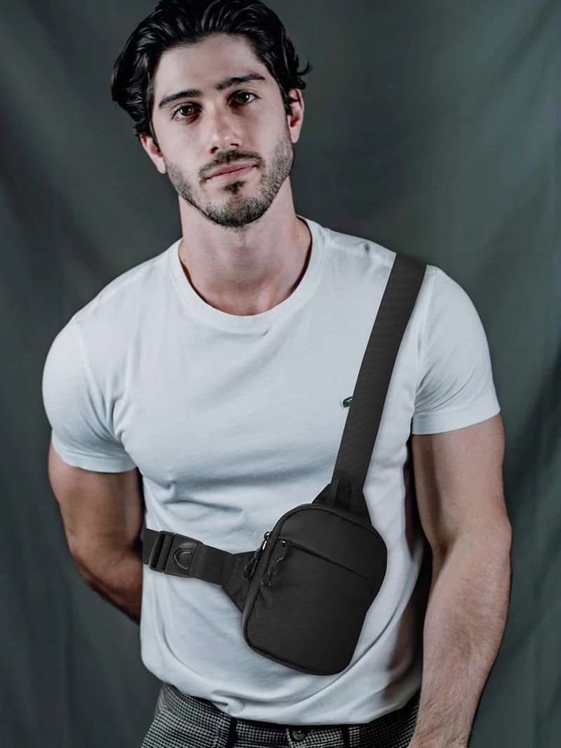 Tas selempang nilon untuk pria - Running Gear Kit ulasan dan harga