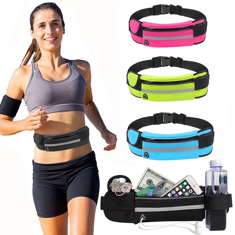 Tas pinggang lari wanita, tas  - Running Gear Kit ulasan dan harga