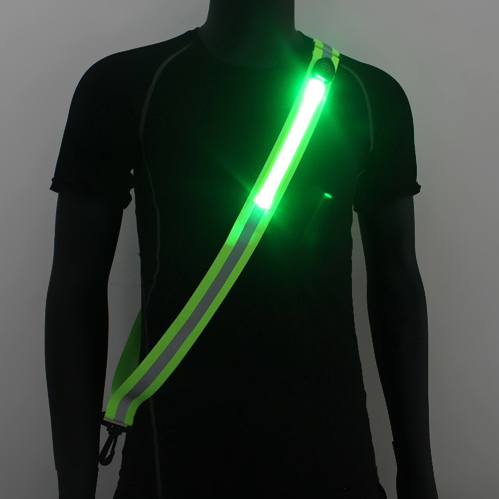 Perlengkapan Berjalan Reflekti - Running Gear Green ulasan dan harga