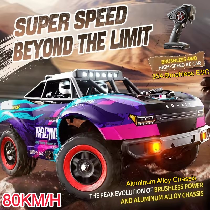 Mobil Balap RC Brushless 80KM/ - Running Gear Truck ulasan dan harga