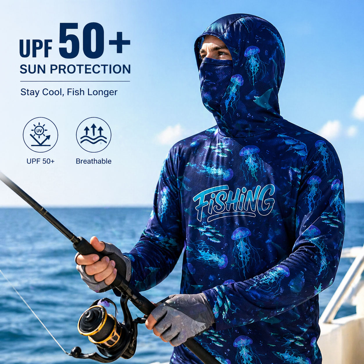 Pakaian Atasan untuk Memancing - Running Gear Kit ulasan dan harga