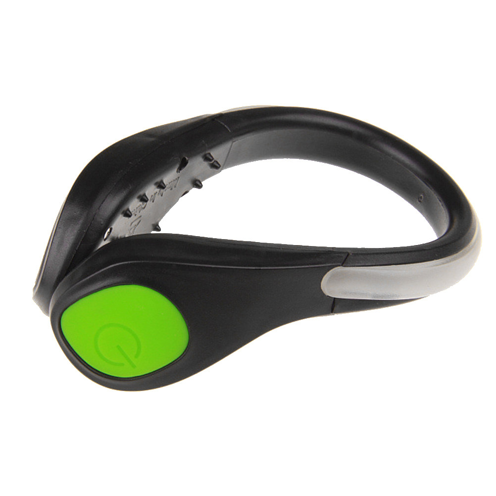 1 Buah Klip Sepatu LED Hijau T - Running Gear Green ulasan dan harga