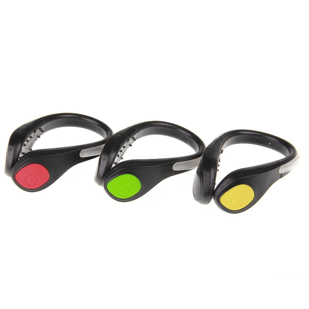 1 Buah Klip Sepatu LED Hijau T - Running Gear Green ulasan dan harga